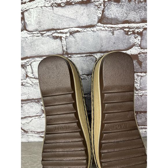 Naot Black Suede Leather Lace Up Open Toe Wedge Sandals Women’s Sz 39EU/8.5M US - Picture 7 of 16